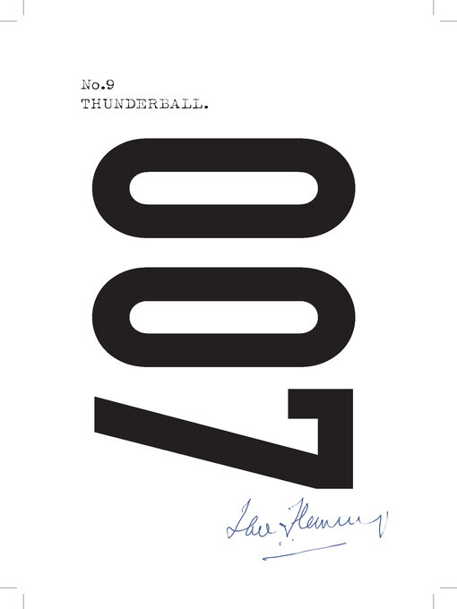 Title details for Thunderball by Ian Fleming - Available